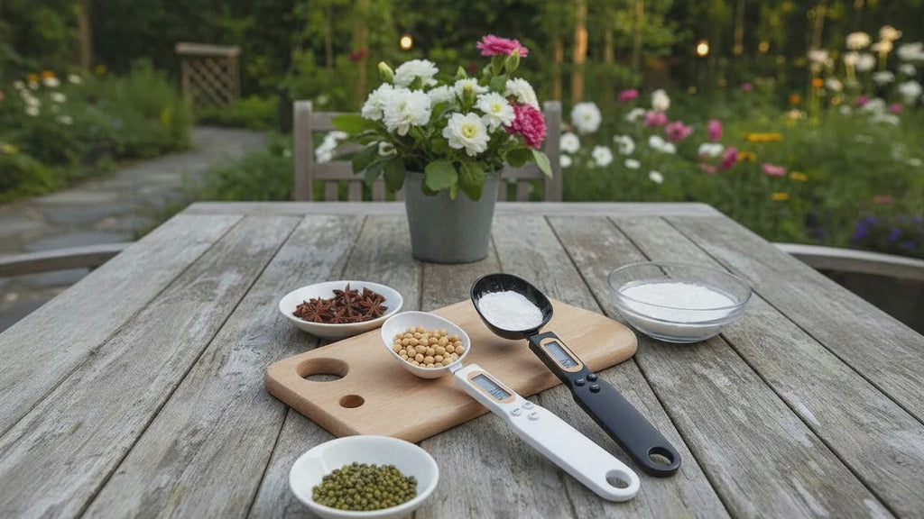 Balance de cuisine numérique électronique LCD, cuillère, balance alimentaire haute précision, farine, lait, café en poudre, mesure du poids, 0.1-500g